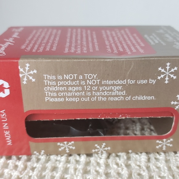 Gloria Duchin Christmas Ornament Owl 2014 - Picture 3 of 7